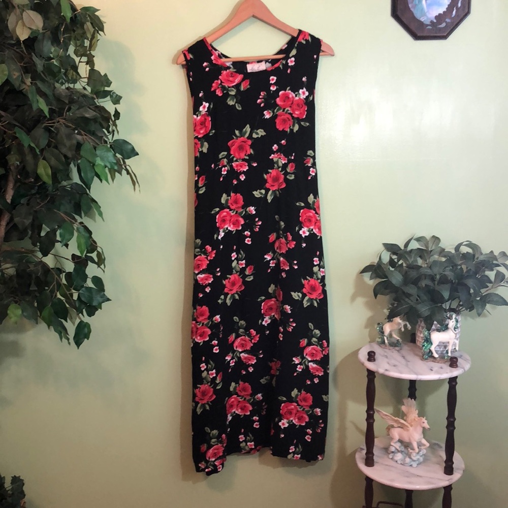 Kathie Lee Collection Floral Dress Size Xl - image 1